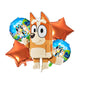 Bluey Character Foil Balloon Set Birthday Party Decoration 50pcs 5