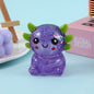 Glitter TPR Squishy Axolotl Sensory Toy 10