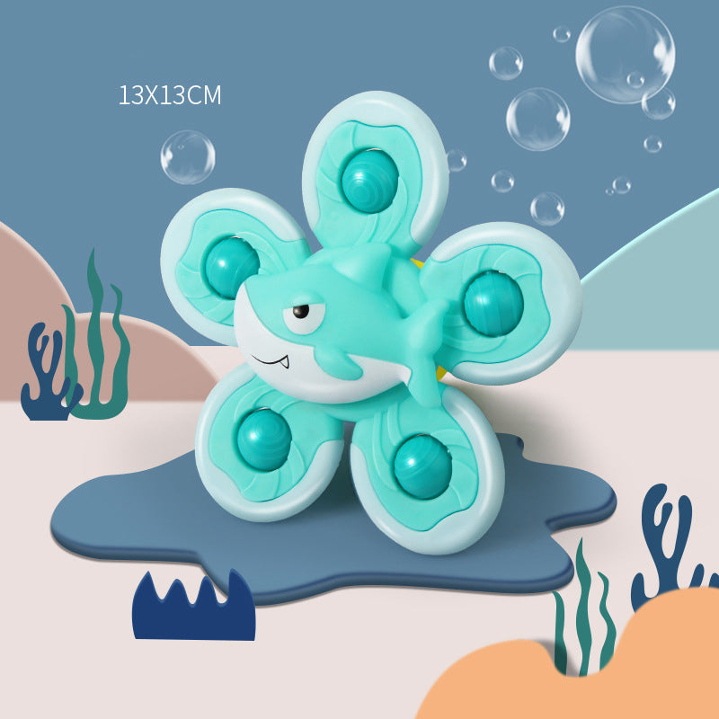 Plastic Suction Cup Spinner Rattle Toys for Babies 5