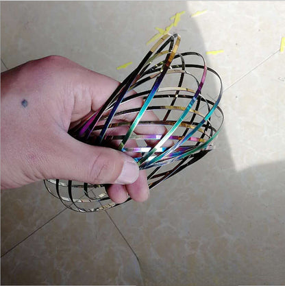 Stainless Steel Magic Bracelet Novelty Toy Diameter 13CM 5