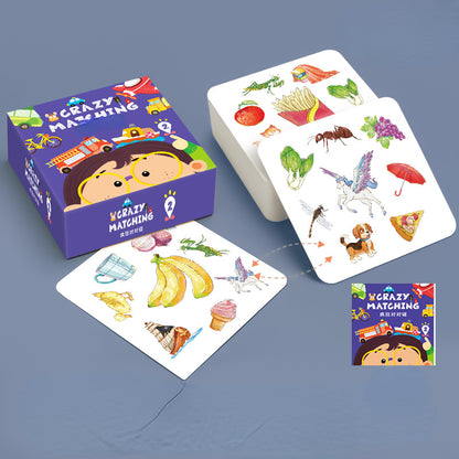 Animal Cards Montessori Toys Educational Paper Flashcards 8