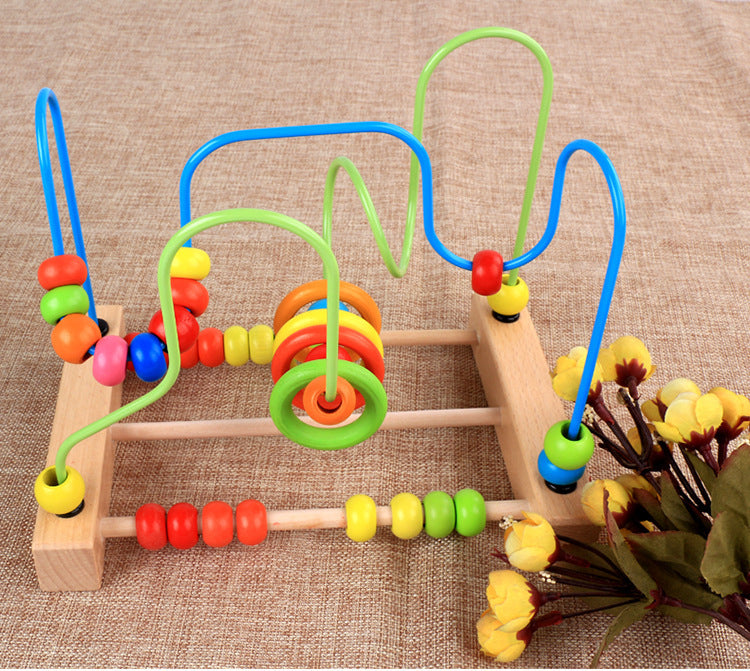 Wooden Montessori Toys Computing Bead Educational Toy 3