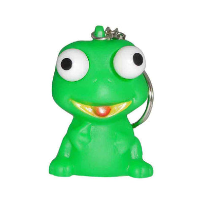 PVC Eyes Popping Out Farm Animal Squeeze Toys Keychains 10 Pack 6
