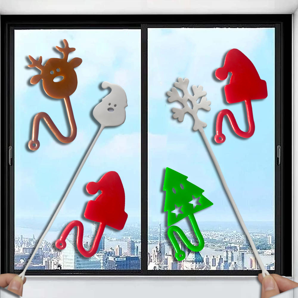 TPR Climbing Sticky Wall Christmas Sensory Fidget Toy 5