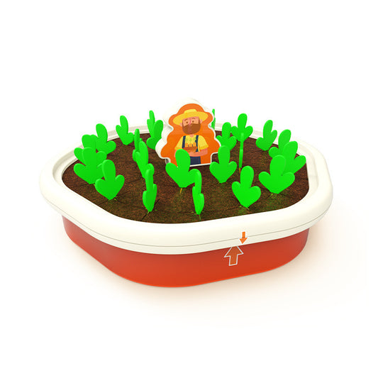 Plastic Montessori Toys Carrot Pulling Memory Training Game