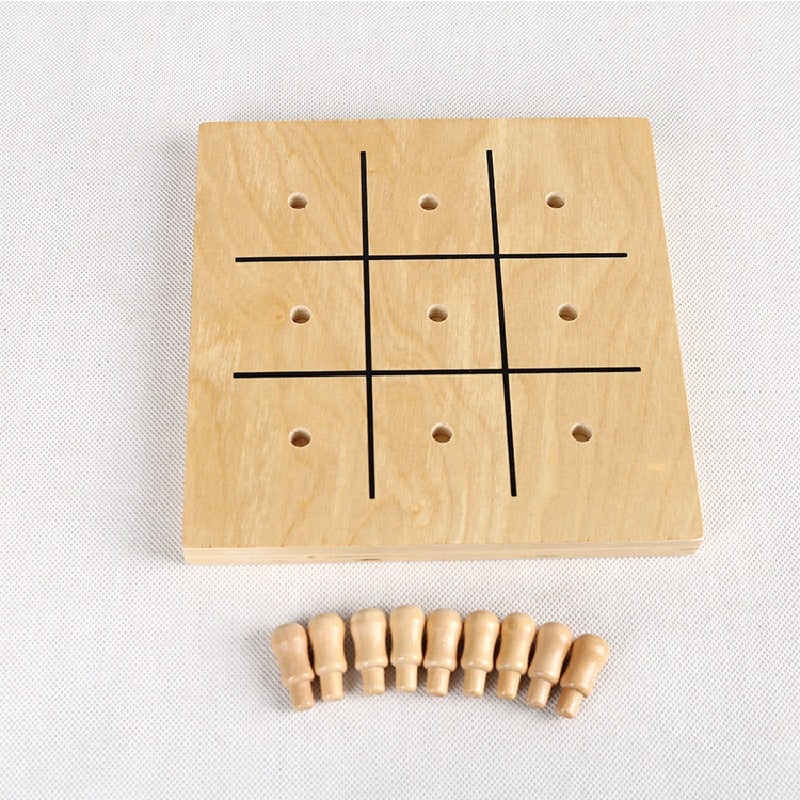 Wooden Montessori Toys Two-Finger Gripping Plate for Toddlers 2