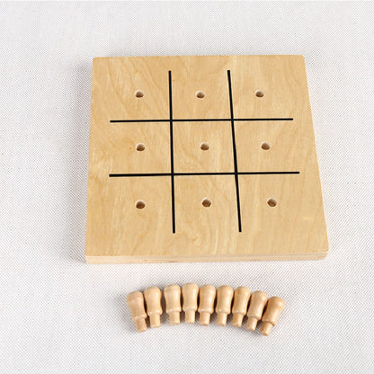 Wooden Montessori Toys Two-Finger Gripping Plate for Toddlers 2