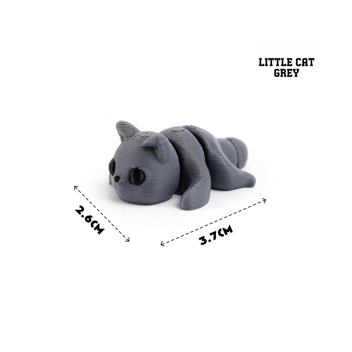 Giraffe 3D Printed Fidget Toy Articulated Flexible 41