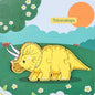 Dinosaur 3D Puzzle Educational Toy Density Board Material 7
