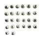 26pcs 15mm Silicone Letter Beads Alphabet A-Z Multi Color 2