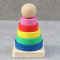 Wooden Building Blocks Educational Montessori Toys for Toddlers 6