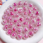 10pcs 16mm Sparkling Round Acrylic Beads Jewelry Making 2