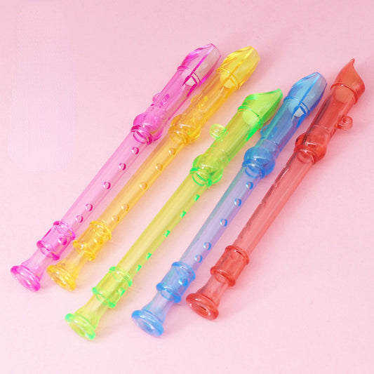 Plastic 6-Hole Mini Flute Kids Musical Instrument Early Education Toy