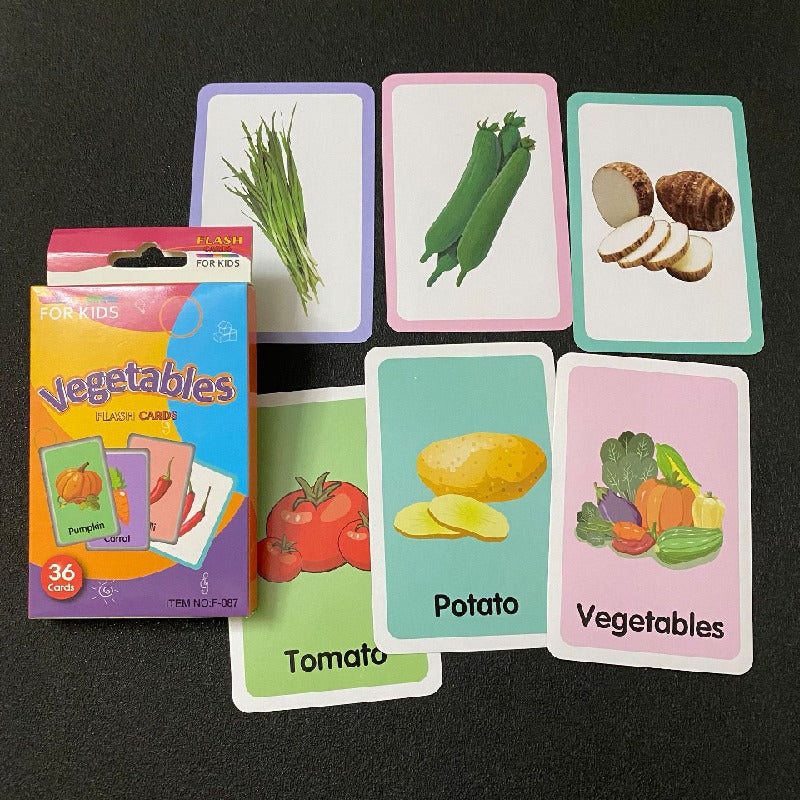 Educational Paper Flash Cards Early Development Toy 7.8x11.7cm 3