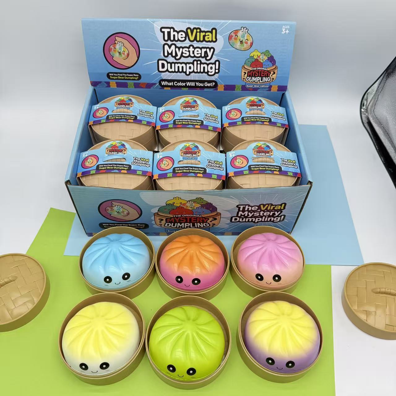 PU Slow Rebound Stress Dumpling Sensory Toy 3