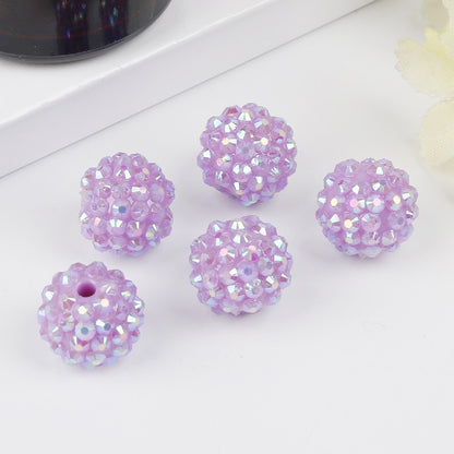 50pcs 12mm Rhinestone Beads DIY Jewelry Making Craft Supplies 17