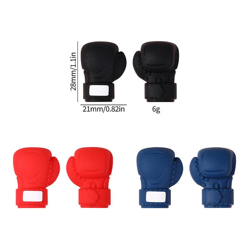 20Pcs Silicone 3D Focal Beads Boxing Gloves Front Facing 10