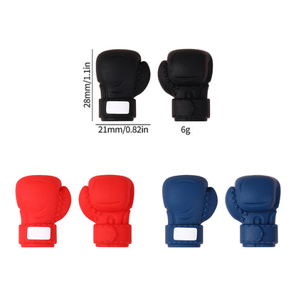 20Pcs Silicone 3D Focal Beads Boxing Gloves Front Facing 10