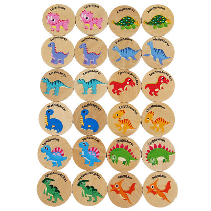 Wooden Find The Same Dinosaur Sorting Toy for Kids 5