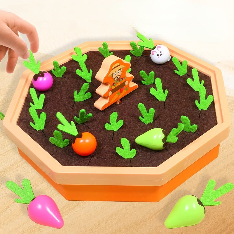 Plastic Montessori Toys Carrot Pulling Educational Toy 2
