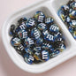 10pcs 14mm M Beans Acrylic Beads Jewelry Making Craft Supplies 9