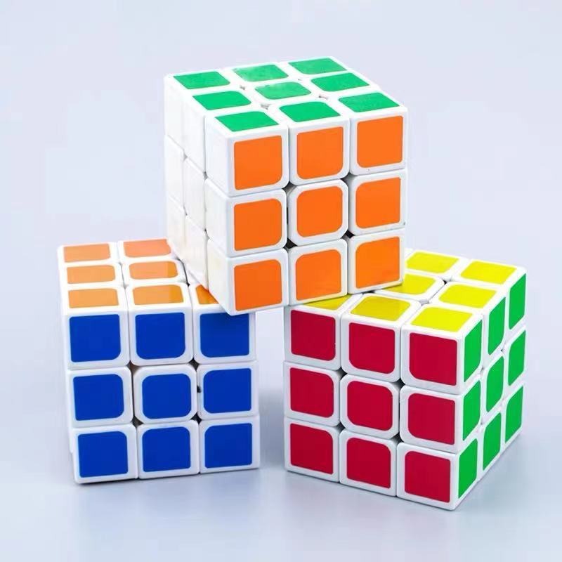 Plastic Fidget Cube Competition Speed Rubiks Cube 5.7cm