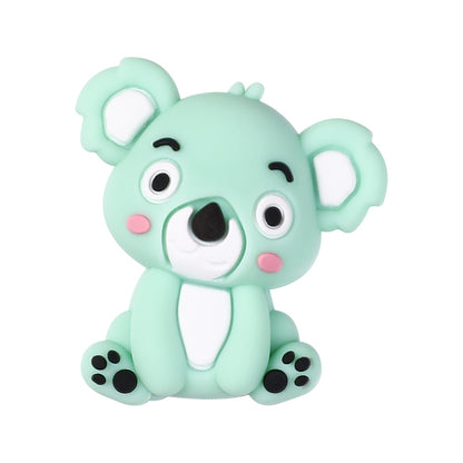 20Pcs Silicone 3D Focal Beads Sitting Koala Front Facing 11