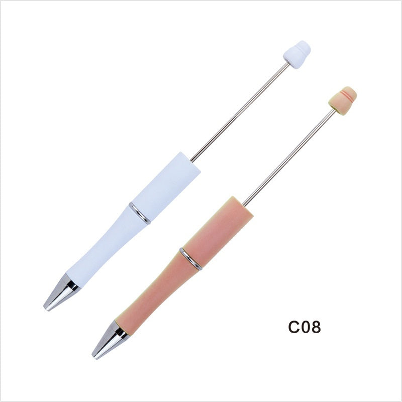 Light-Sensitive Color-Changing Beadable Ballpoint Pens Plastic DIY Craft 10