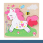 Stereoscopic Wooden Puzzle Educational Toy for Toddlers 10