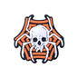 20Pcs Silicone Focal Beads Halloween Spider Skeleton Web Design