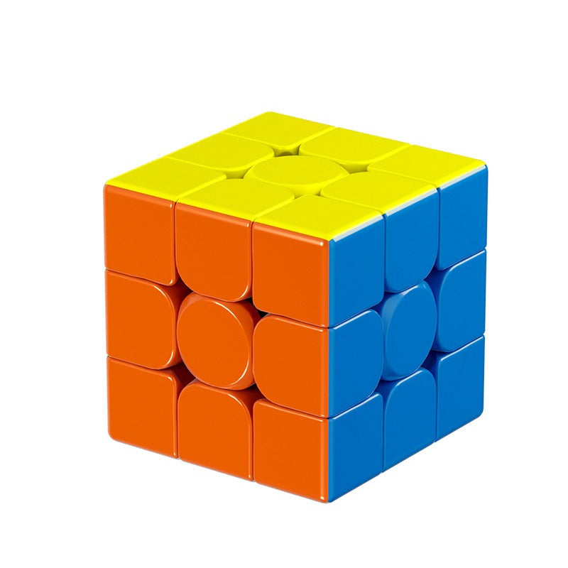 Plastic Fidget Cube Puzzle 5.5cm Smooth Speed Cube 5