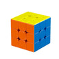 Plastic Fidget Cube Puzzle 5.5cm Smooth Speed Cube 5