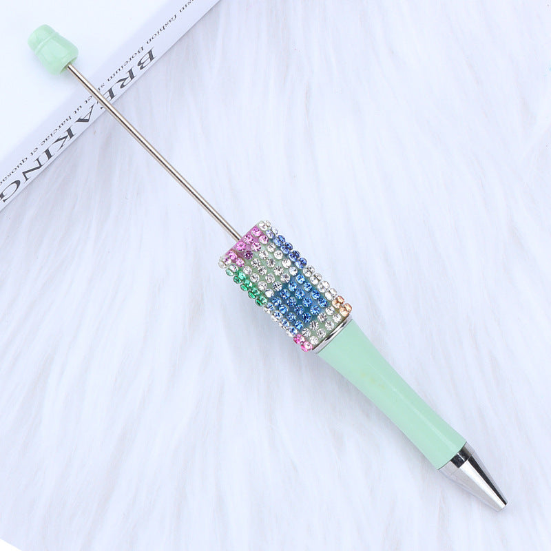 Rhinestones Colored Beadable Ballpoint Pens DIY Craft Supplies 18