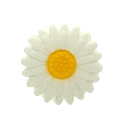 20Pcs Silicone Focal Beads Daisy Sunflower Front Facing Design 13