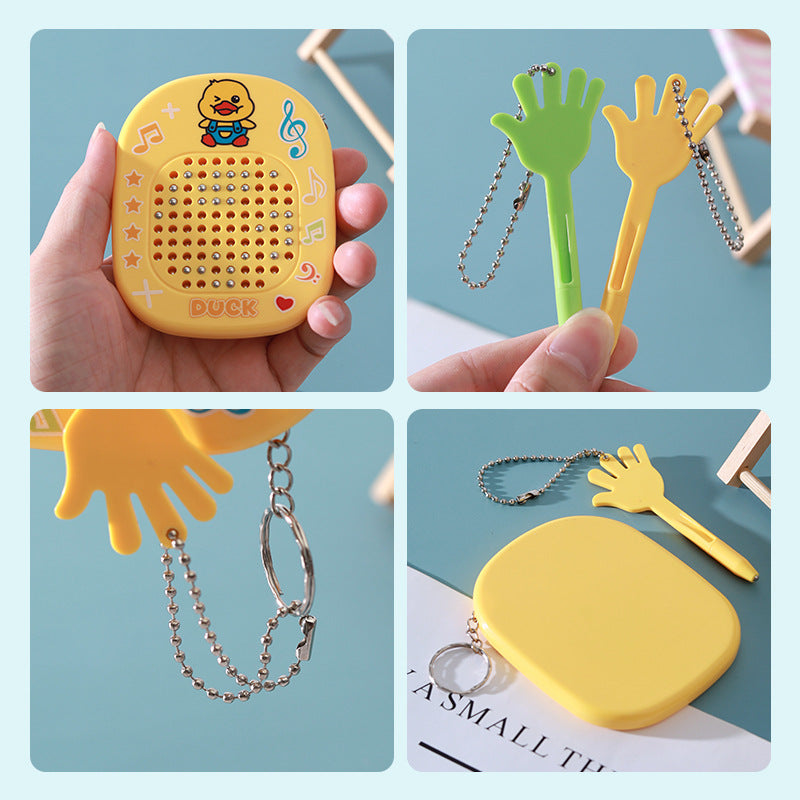 Magnetic Steel Bead Drawing Board Keychain Toy 4