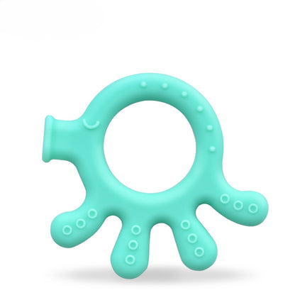 Animal Silicone Teething Toy Frog Octopus Cat for Baby 12