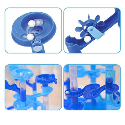 Plastic Marble Run Water Playing Educational Toy 16.5cm 3