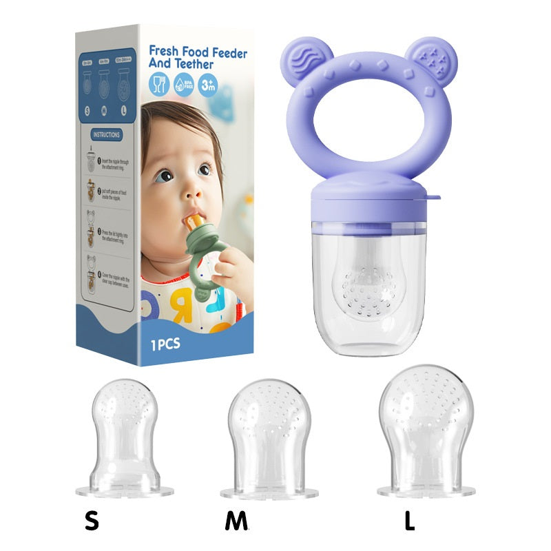 Silicone Baby Fruit and Vegetable Teething Toy 11.5cm 31