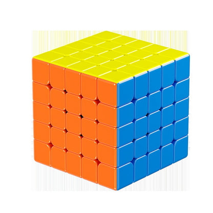 Plastic Fidget Cube Puzzle 5.5cm Smooth Speed Cube 11