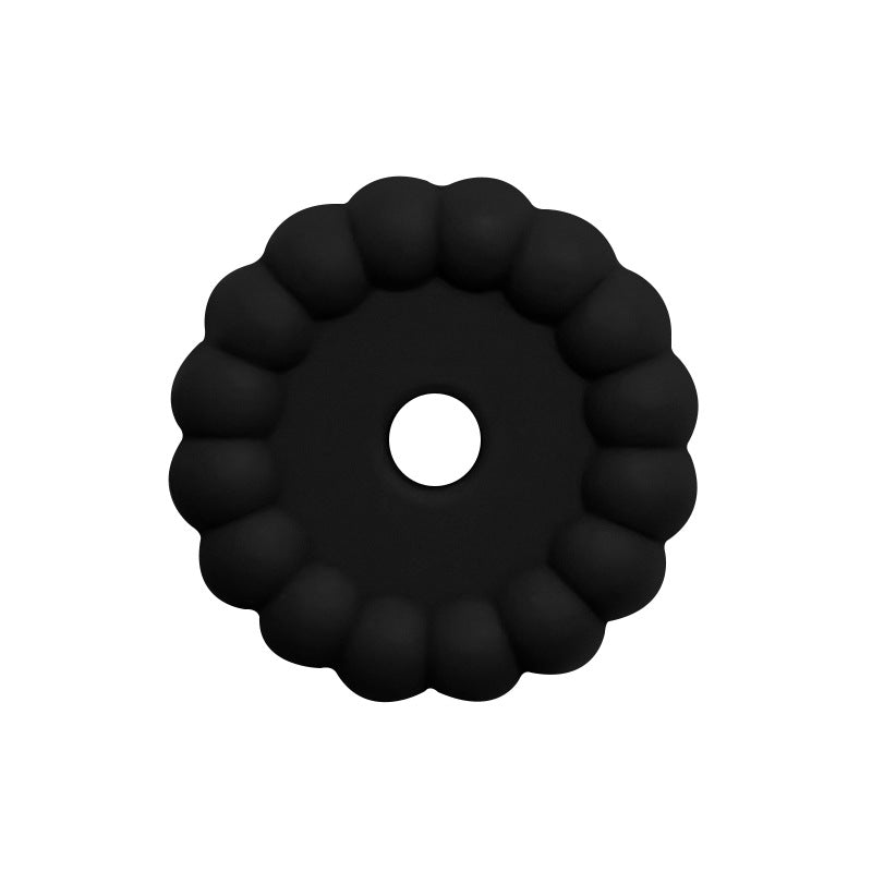 50pcs 12mm 15mm Solid Color Silicone Disc Spacer Beads DIY Craft Supplies 10