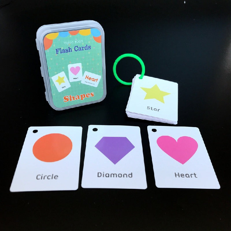 Educational Flash Cards Learning Toy Paper 63x88mm 8