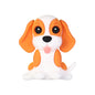 20Pcs Silicone 3D Focal Beads Cute Puppy Sitting Pose 13