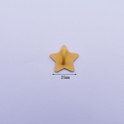 Star Moon Bow Metal Phone Finger Grip Hook Ring Holder Stand with Adhesive 12