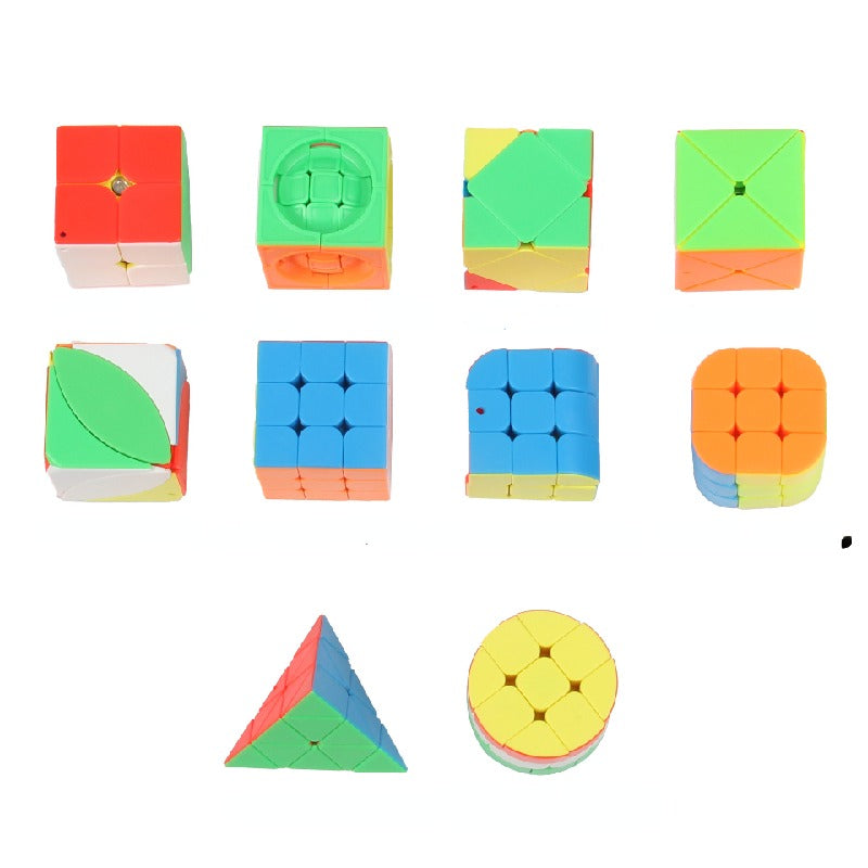 Plastic Fidget Cube Intelligence Development Puzzle Toy 2