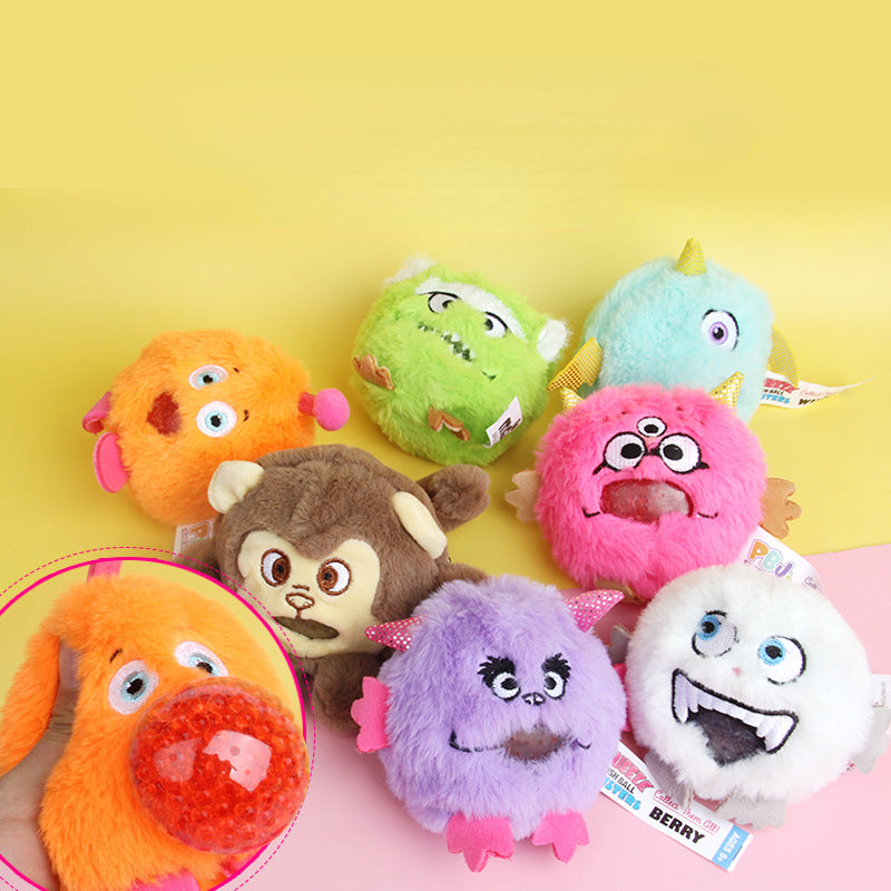 Plush Squishy Sensory Stress Ball Soft Animal Toy