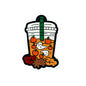 Silicone Focal Beads Autumn Pumpkin Ghost Juice Halloween Cup Design