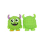 20Pcs Silicone 3D Focal Beads Green Cute Monster Front Facing