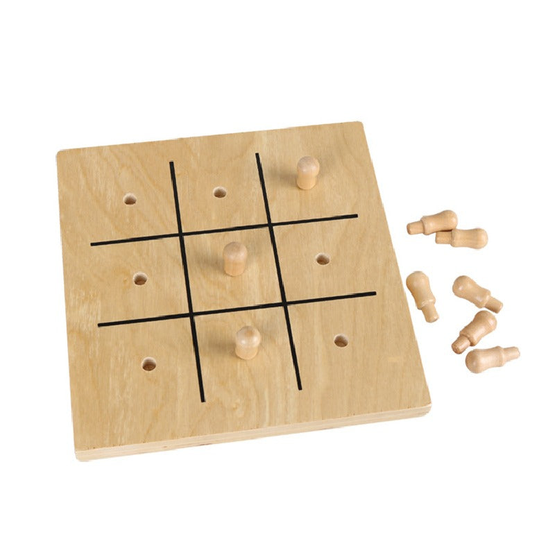 Wooden Montessori Toys Two-Finger Gripping Plate for Toddlers