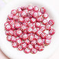 10pcs 14mm M Beans Acrylic Beads Jewelry Making Craft Supplies 12