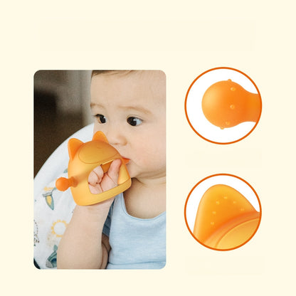 Kitten Silicone Baby Teether Wristband Toy for Infant 2